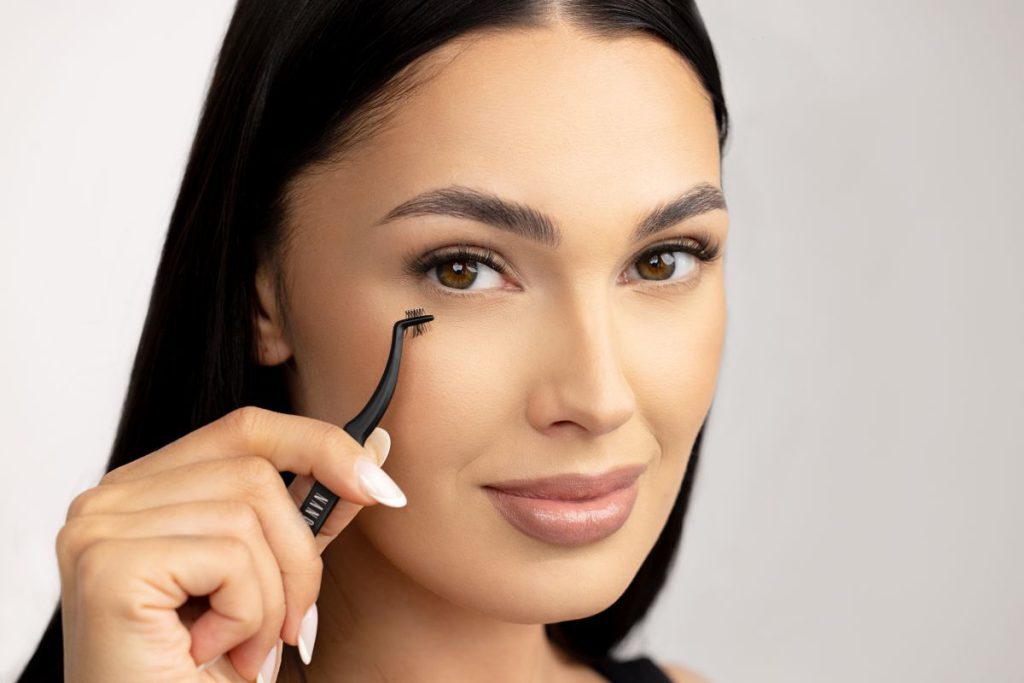 zelfklevende wimpers nanolash