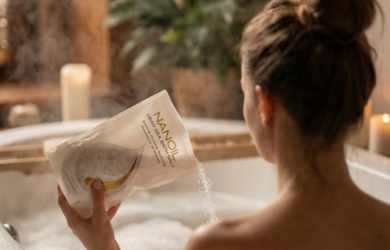 nanoil voetenbad dode zeezout