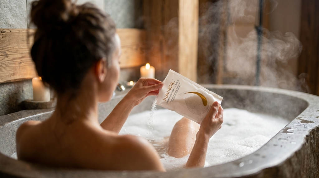 nanoil sel de bain relaxant