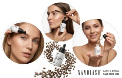 nanolash huile de ricin sourcils